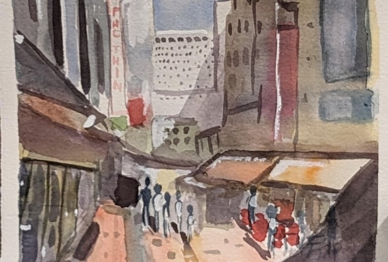 street scene 1 + 2