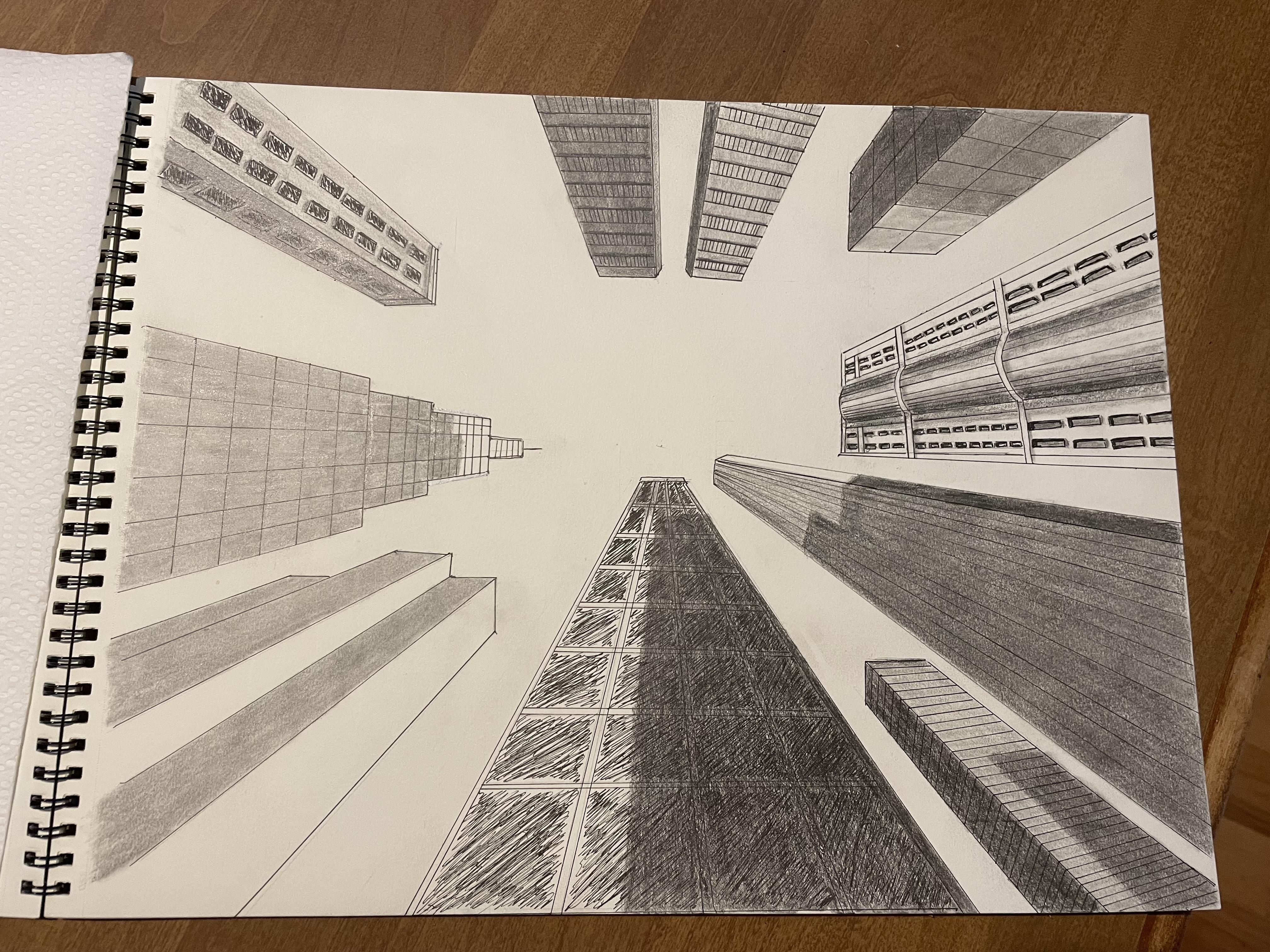 Single Point Perspective Ponto Fuga Linha Horizonte Uma Representação  Aproximada Vetor de stock de ©Morphart 218083244, image size:4032x3024