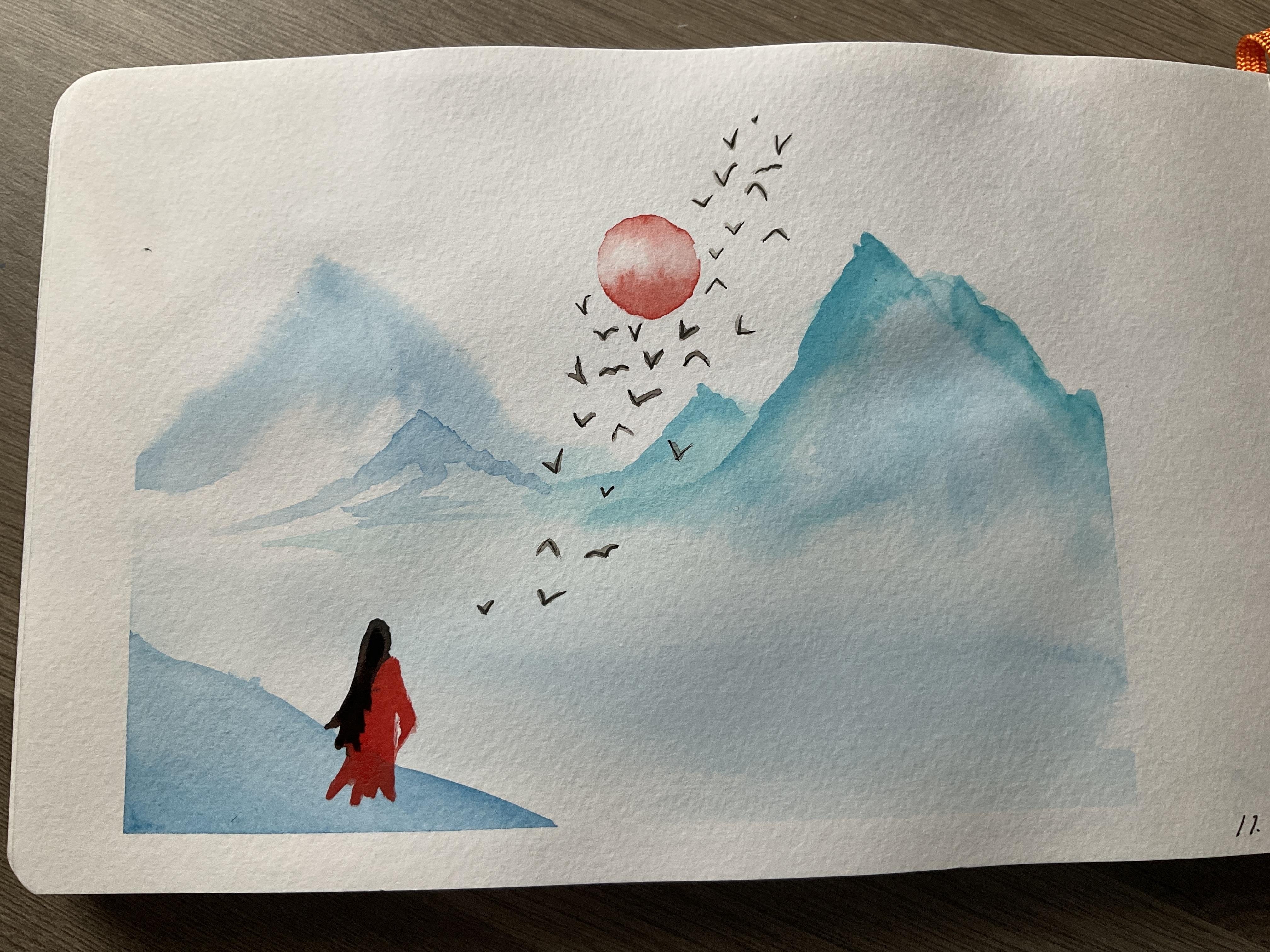 Chinese Style Painting - student project