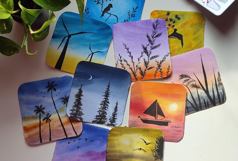 Beautiful silhouettes