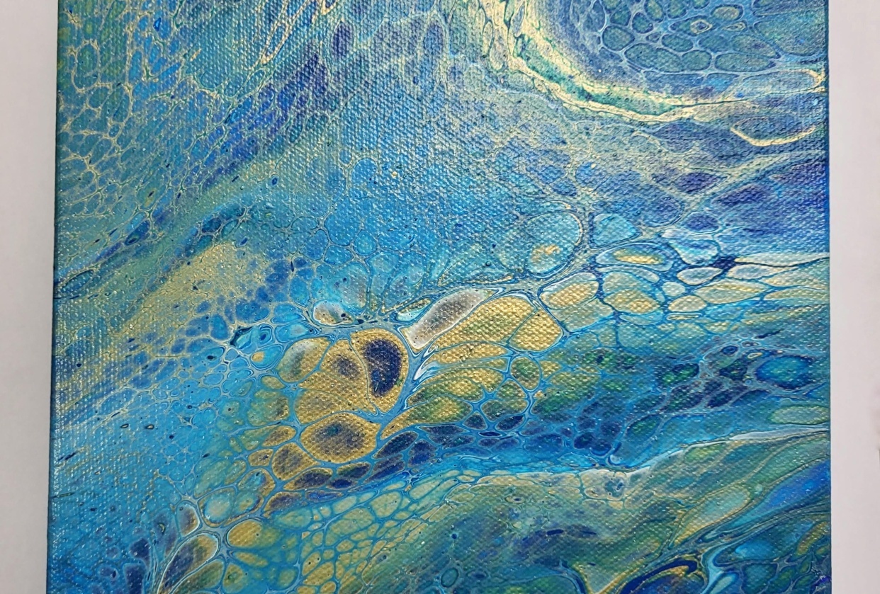 Paint Pouring - student project