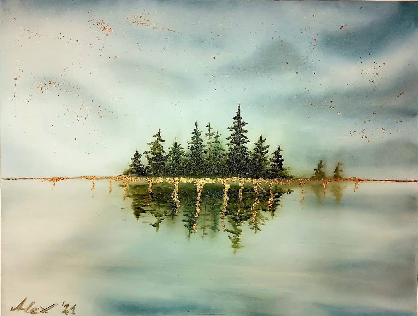 Reflection island - student project