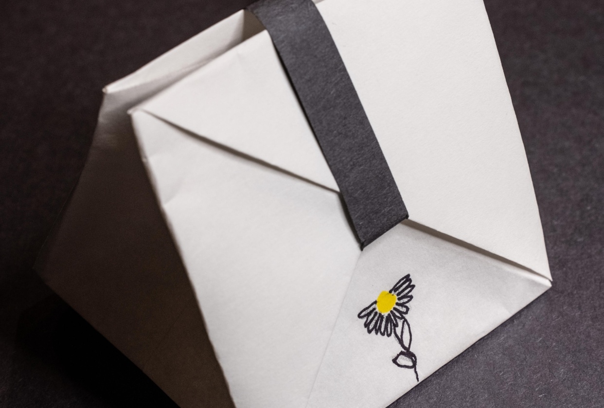 Origami Mini Gift Bag - student project