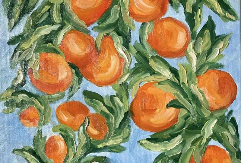 My First Oil Painting!