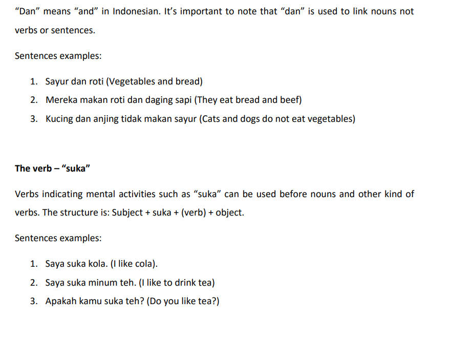 First Class Bahasa - student project