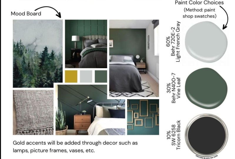 Master Bedroom Color Palette