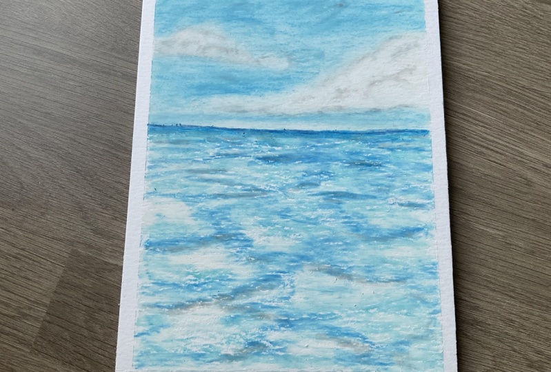 1st ever Oil Pastel