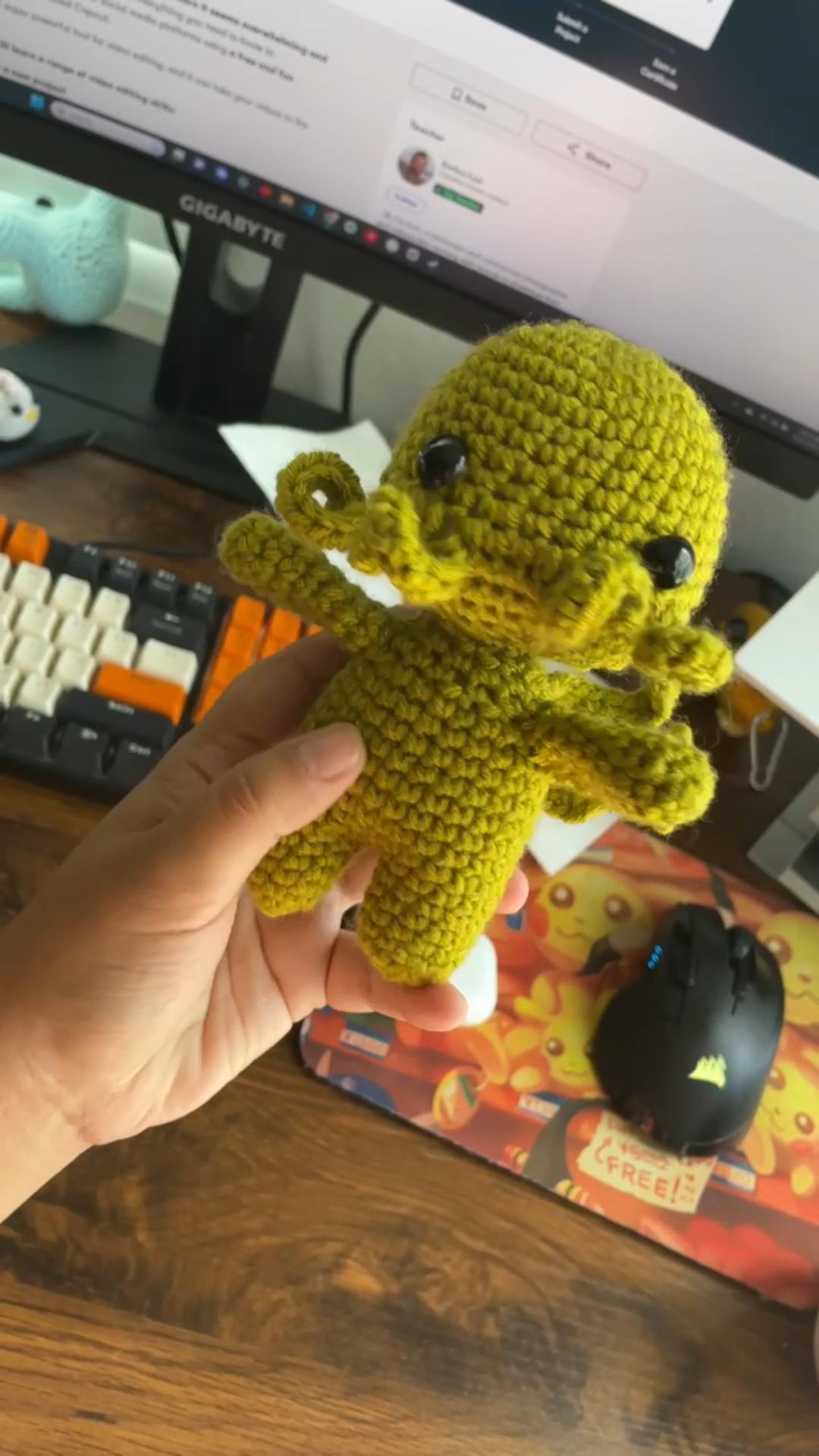Cthulhu Crochet Edit - student project