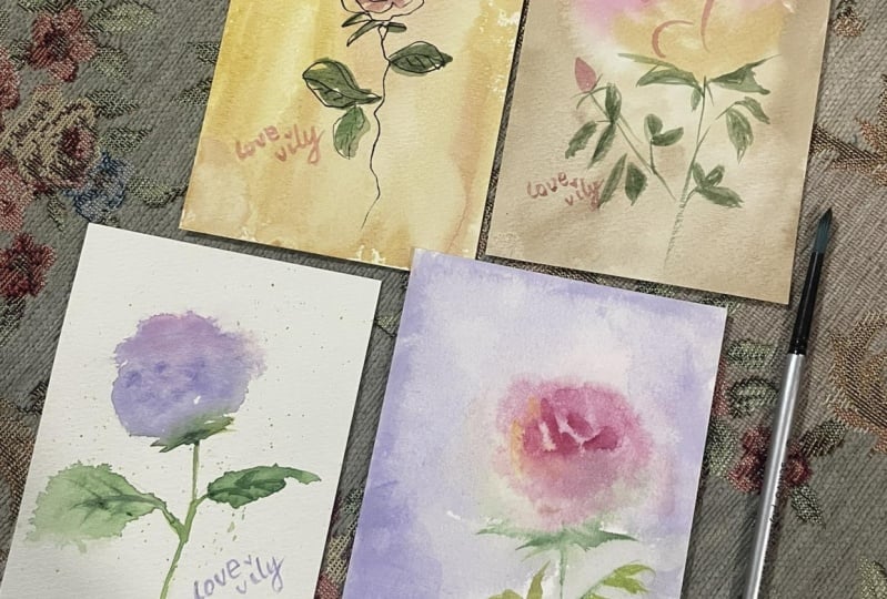 coming up roses