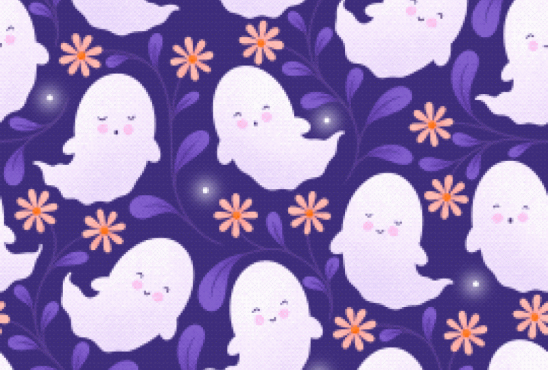 Spooky Season Animated Patterns