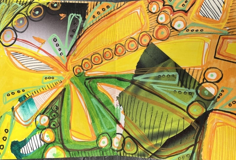 Mixed Media Collage Inspiration Fun