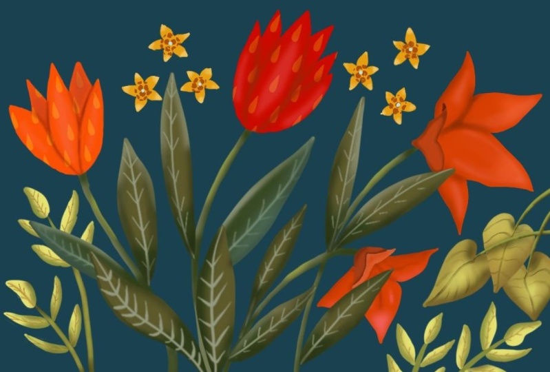 Garden flowers