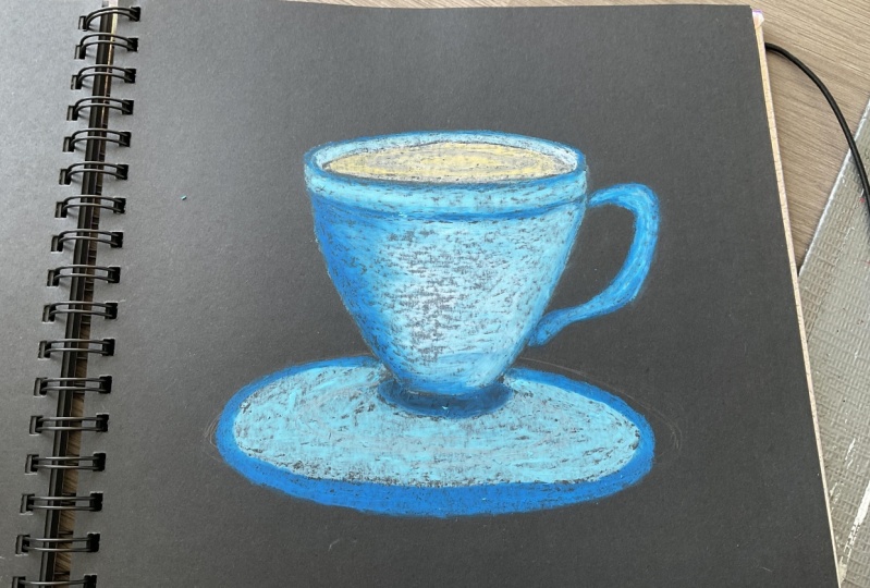Oil Pastel Cup