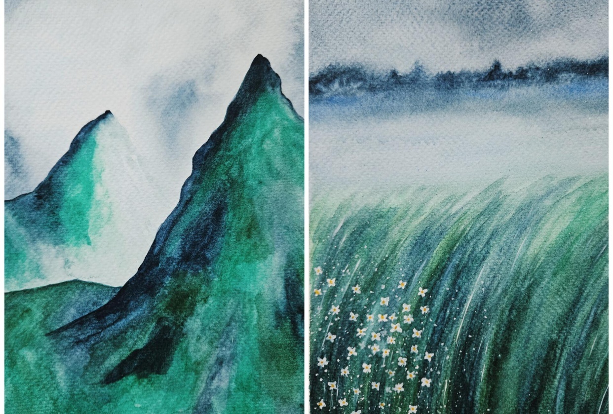 Moody landscapes - student project