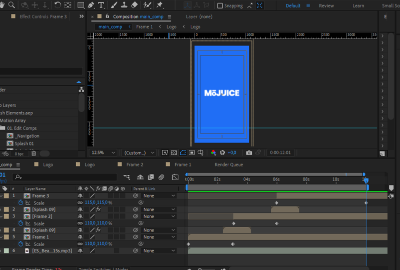 Juice Animation Project