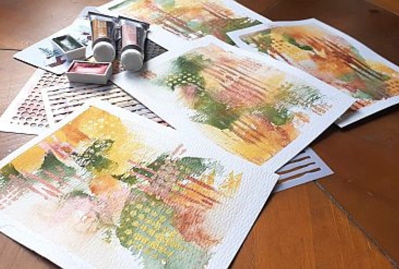 Gouache and Watercolor