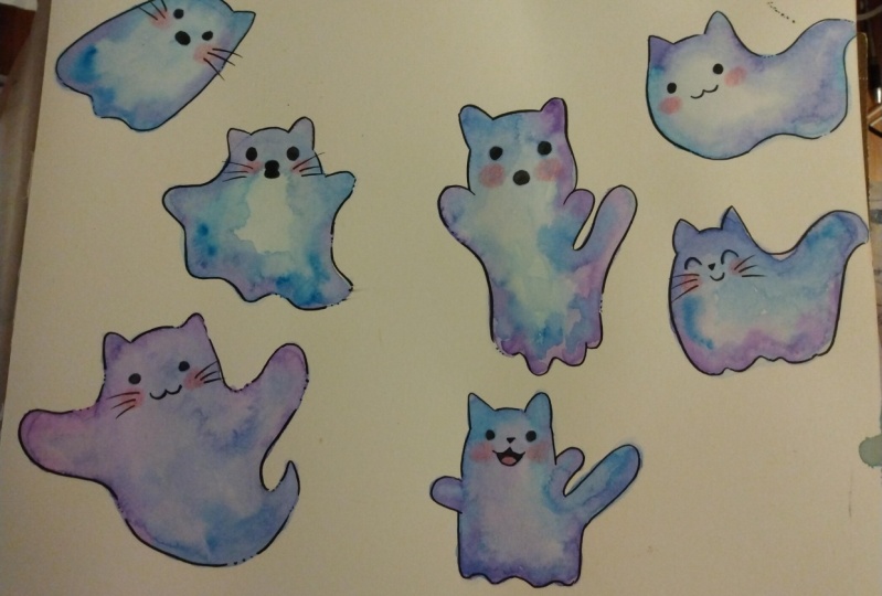 Cat ghosts