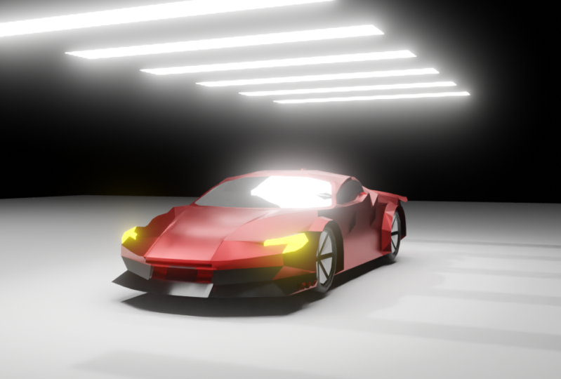 3d car