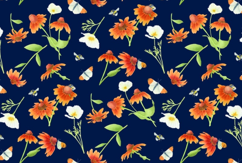 Rudbeckia Pattern