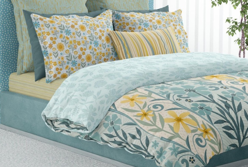 Spoonflower Top 50 French Country Linens Winner