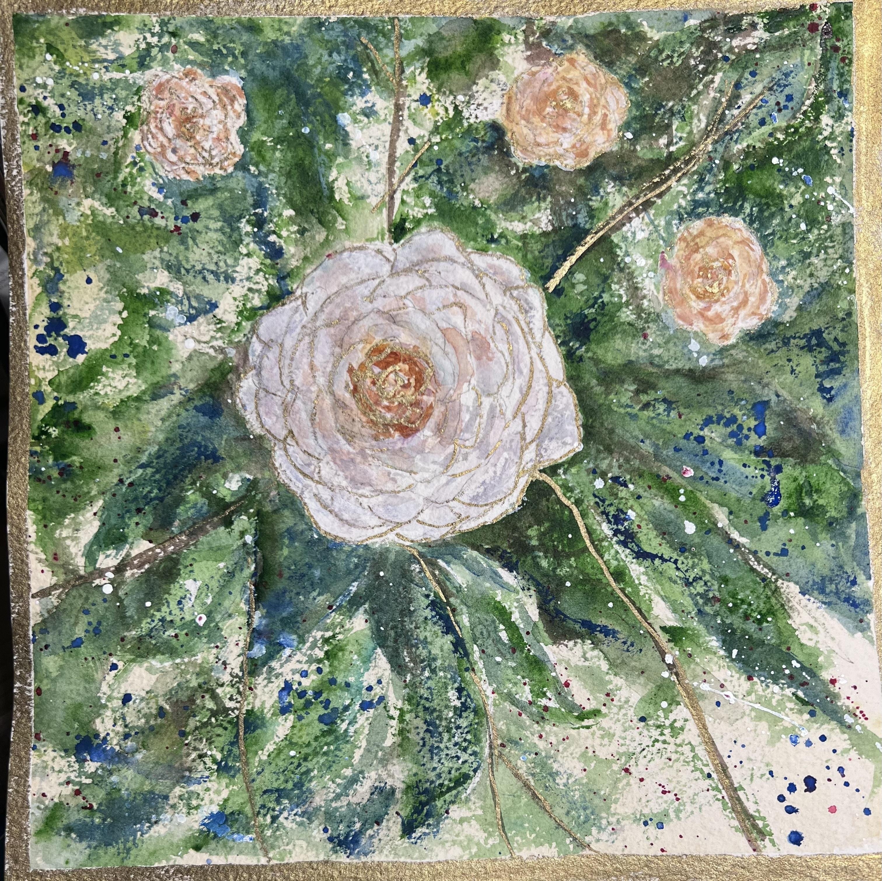 Lavender PEONY!!! Lol - student project
