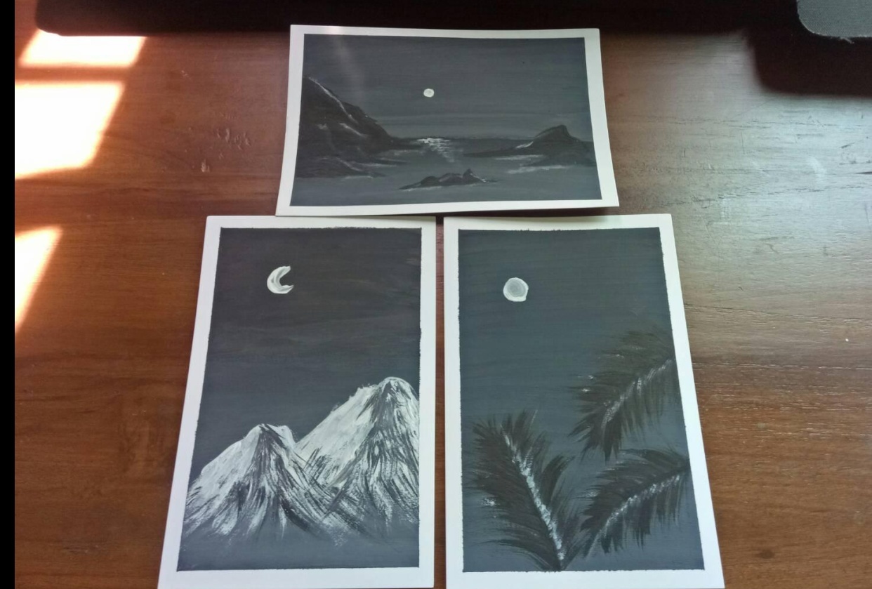 Saturday morning painting retreat - student project