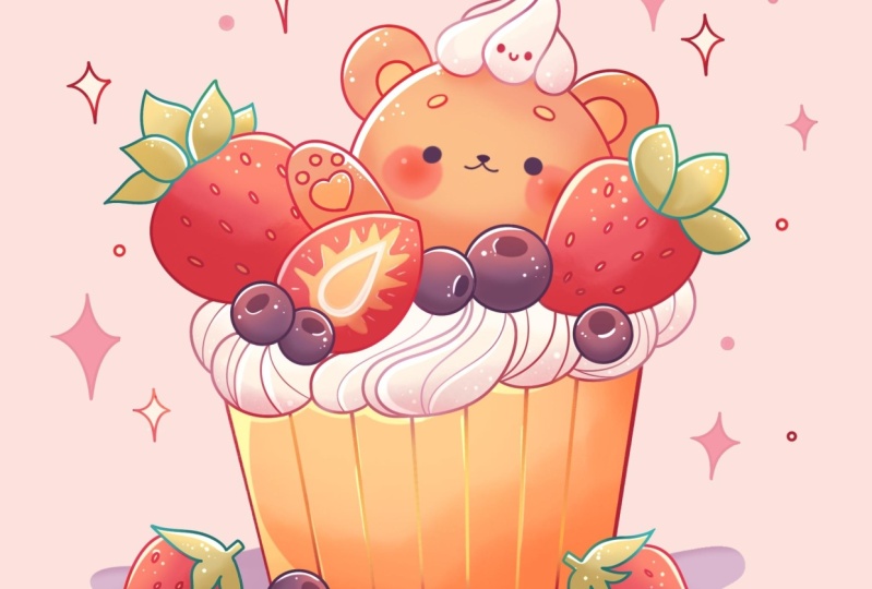 Teddy Bear Muffin