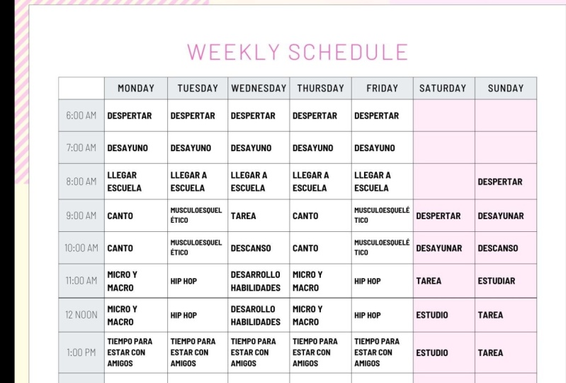Horario