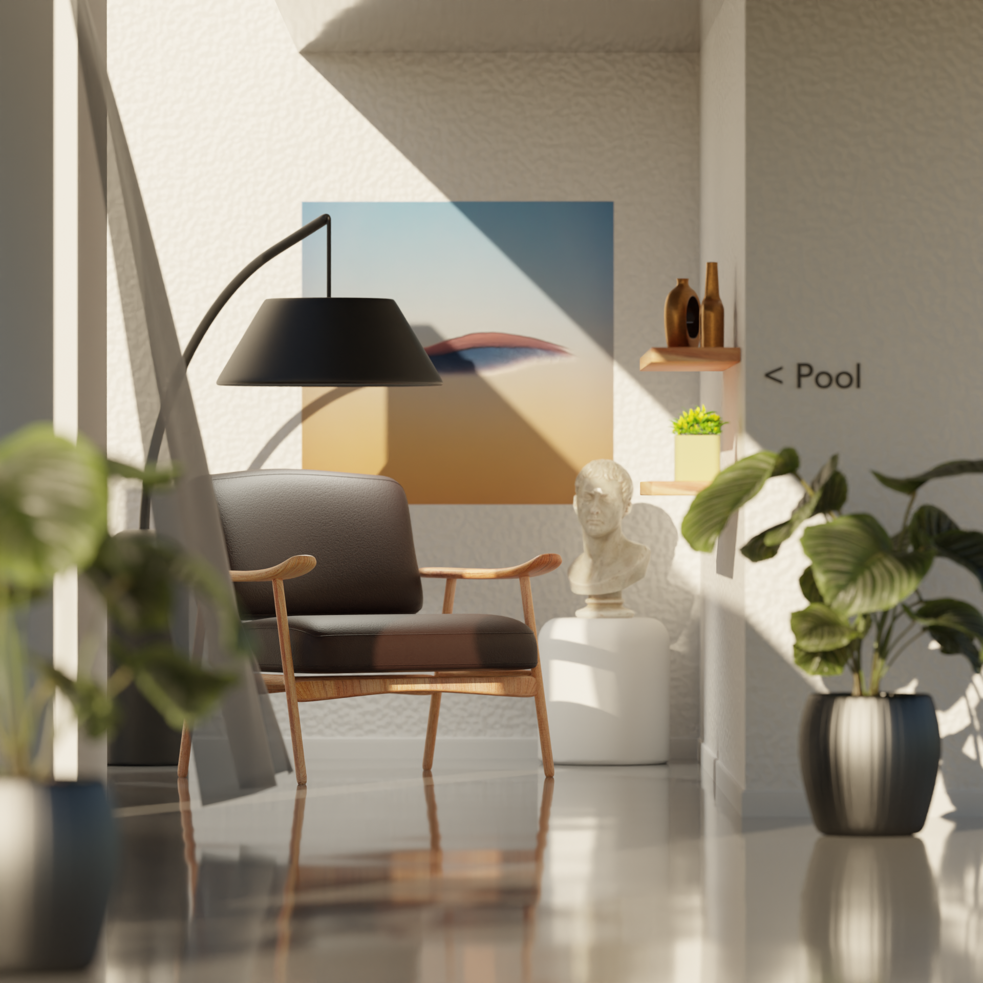 Rendering Scene - student project