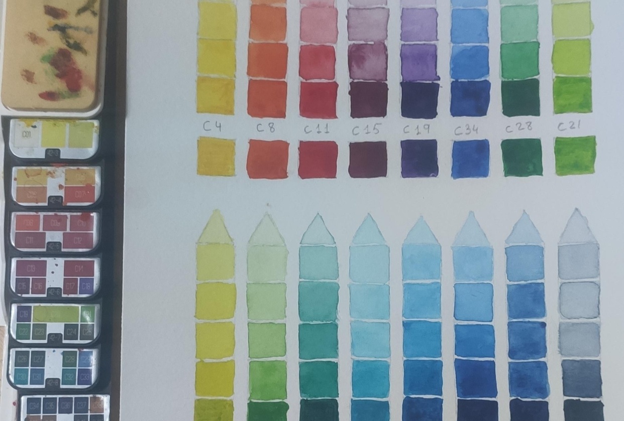 3 láminas para conocer mis colores - student project