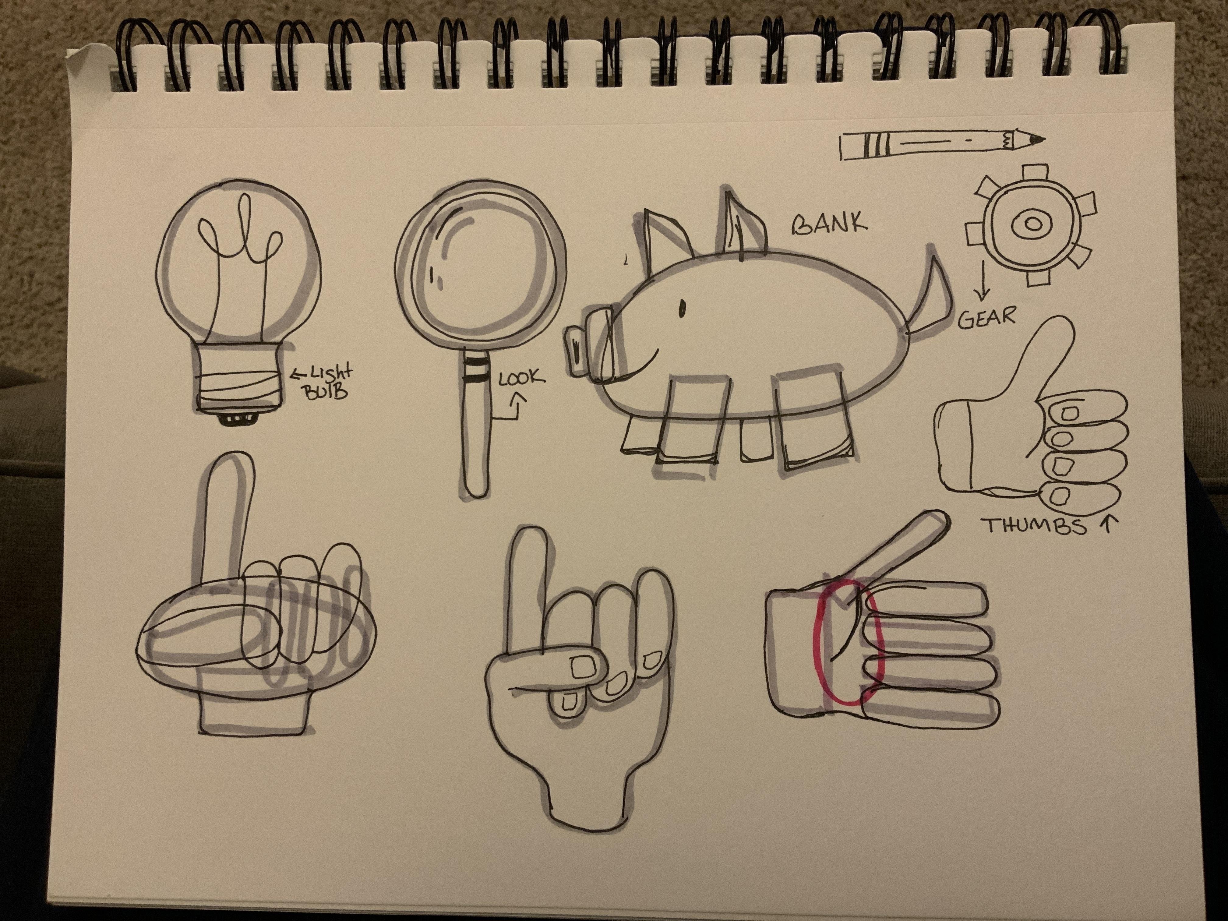 Shapes into Icons - student project