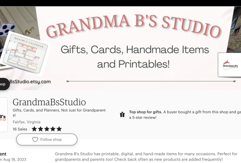 Grandma B's Studio