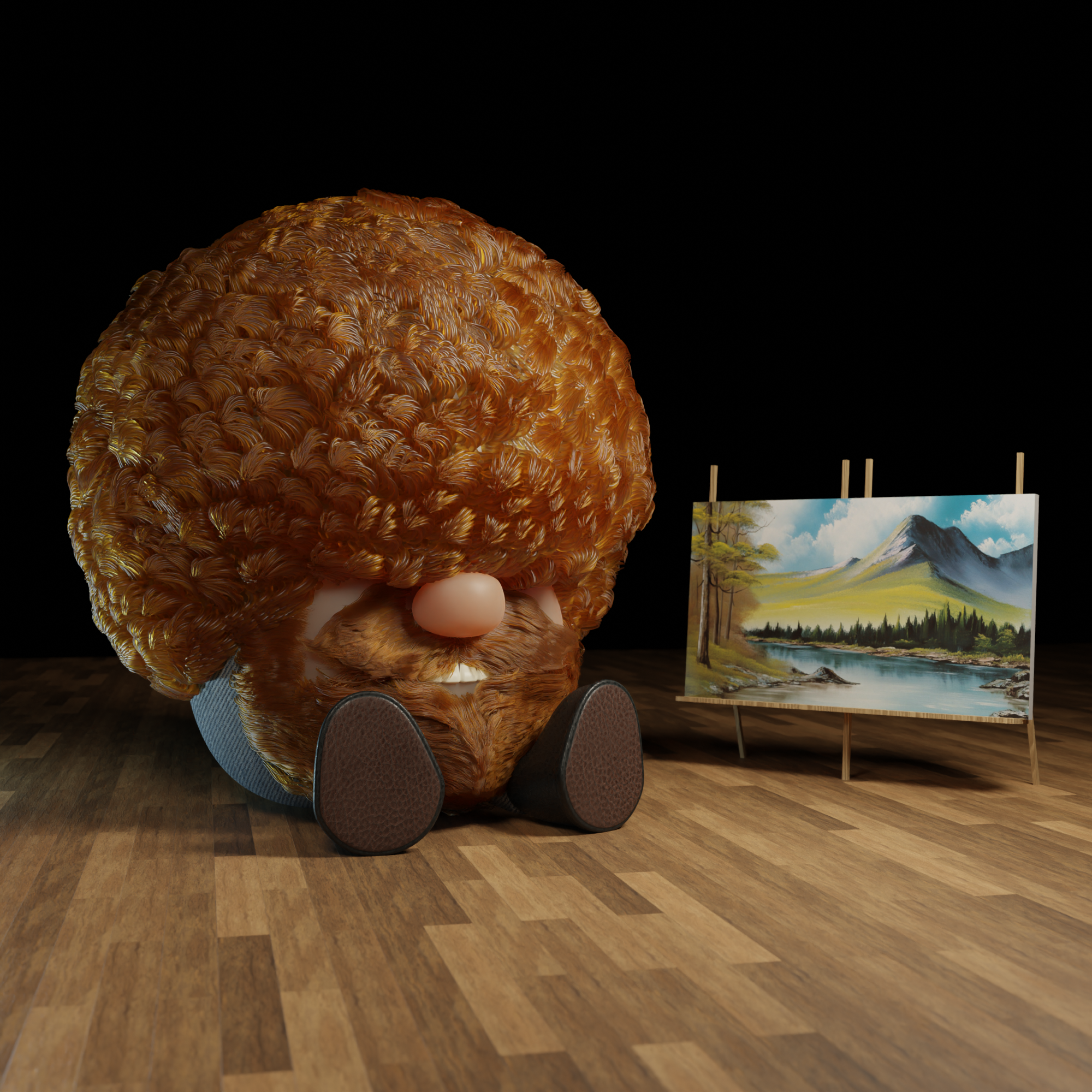 Bob Ross - student project