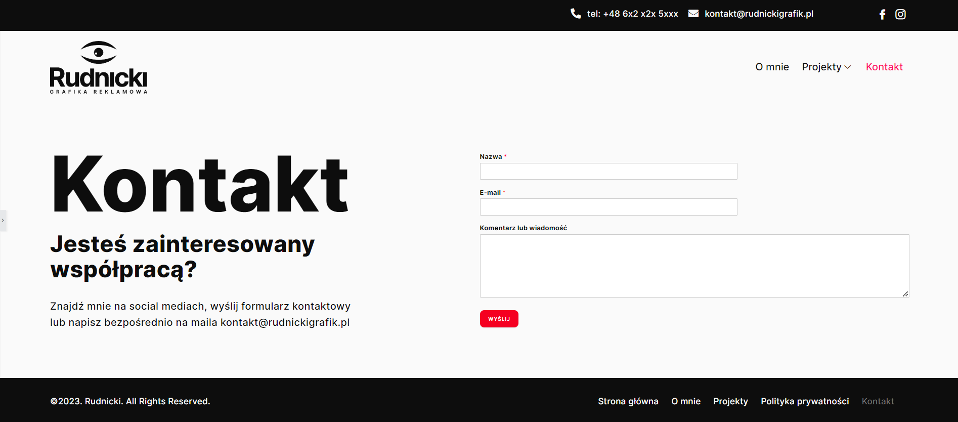 Arek Rudnicki - student project