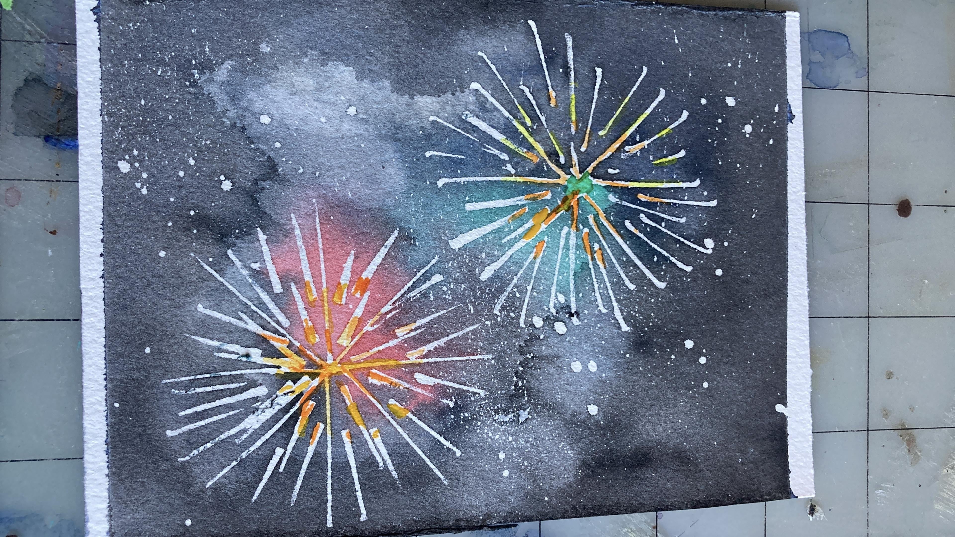 Fireworks - student project