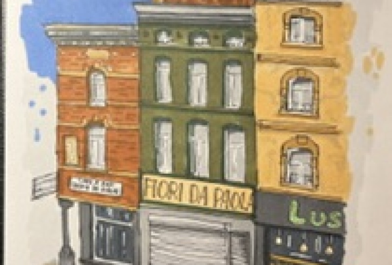 Brussels street scene