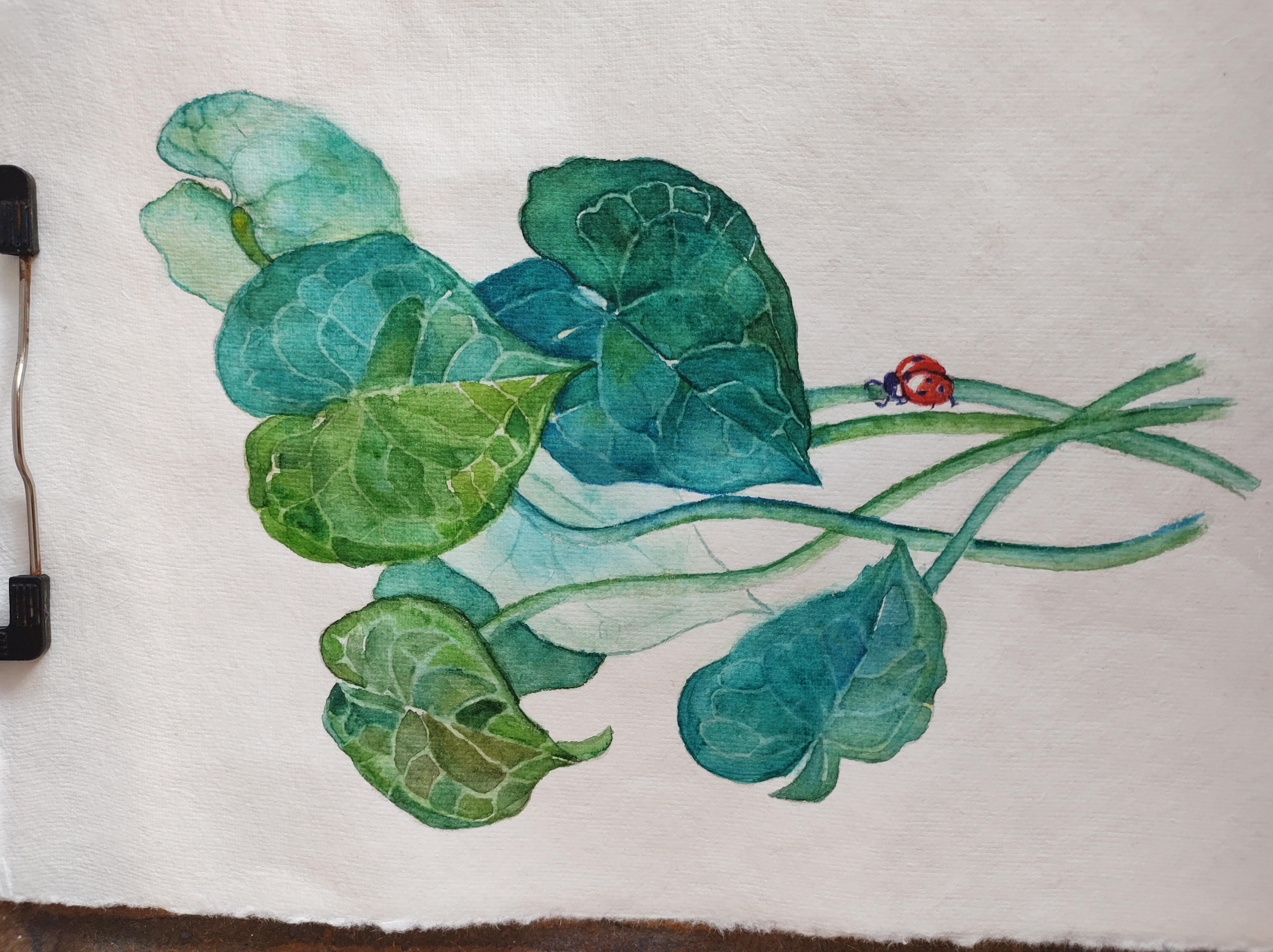 Negative painting - student project