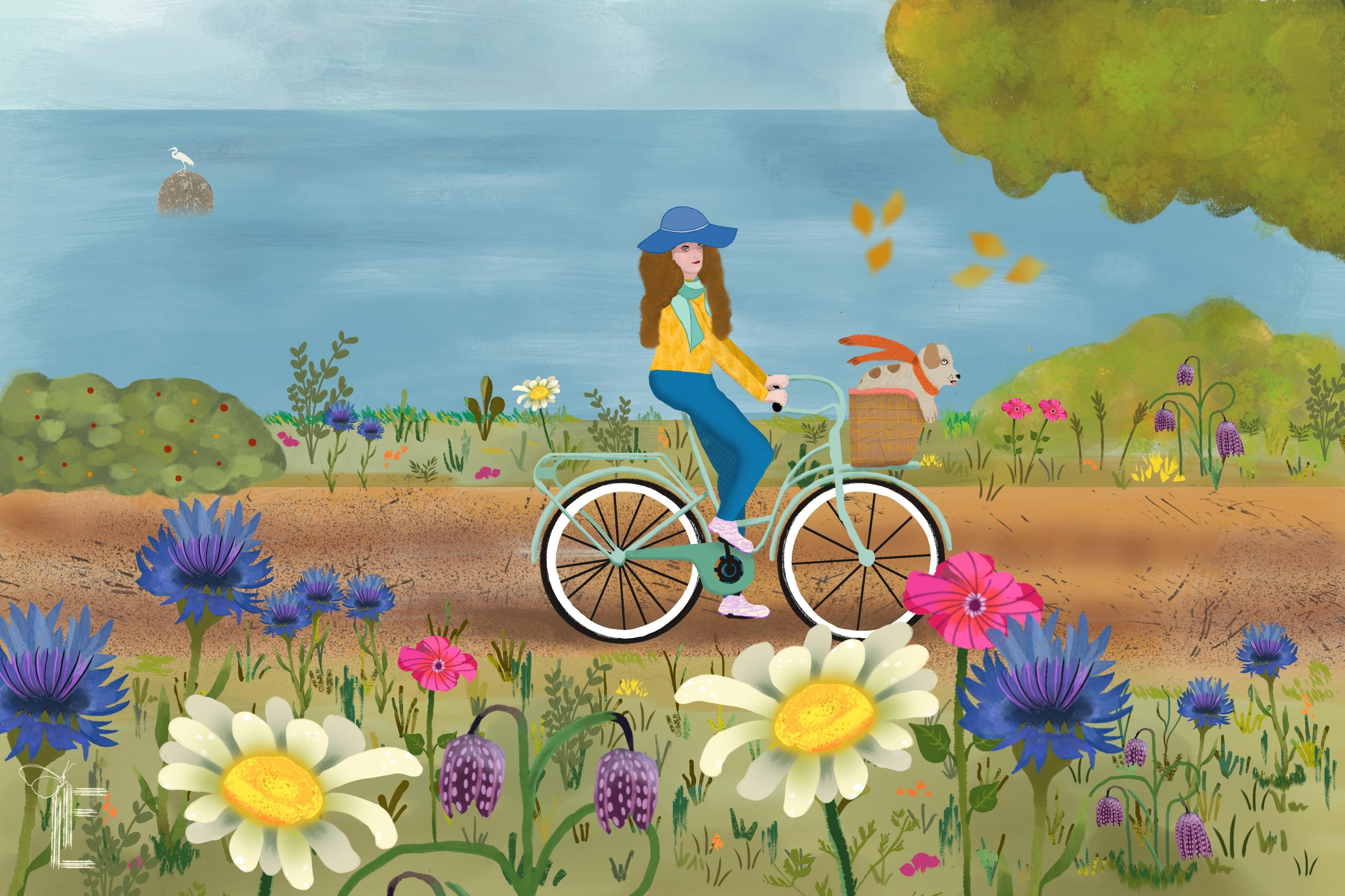 At the seaside - student project