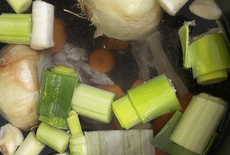Chicken Stock & Fricasse & Omelette