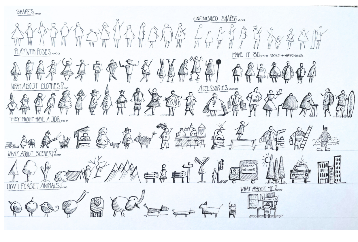 Doodling with Toby Haseler - student project