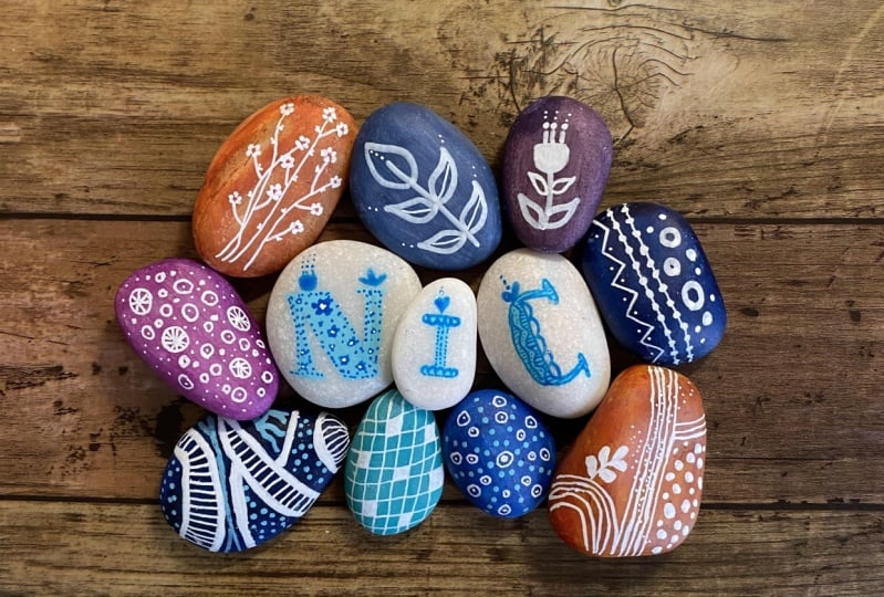 My painted stones