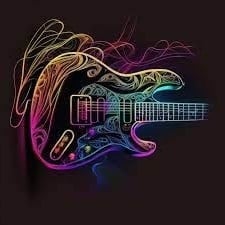 pride smoke guitar - student project
