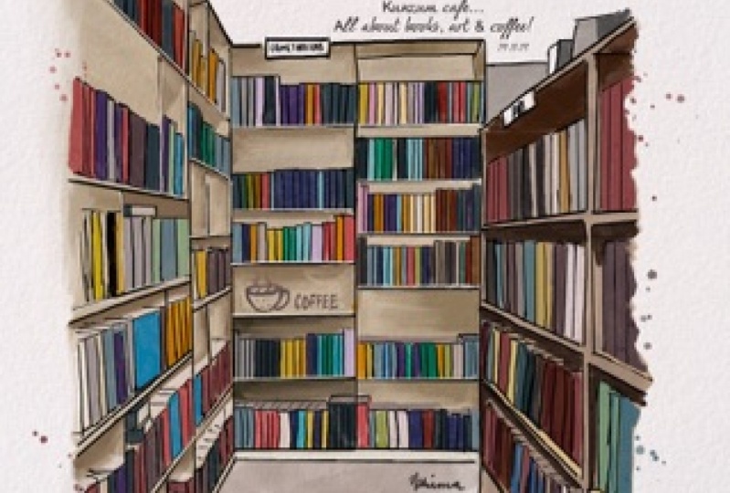Kunzum book cafe