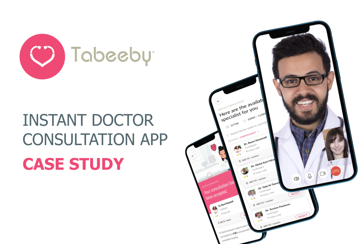 Doctor Live Consultation App - Case Study - student project