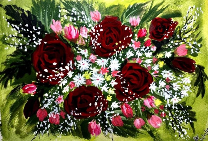 My own flower arrangement