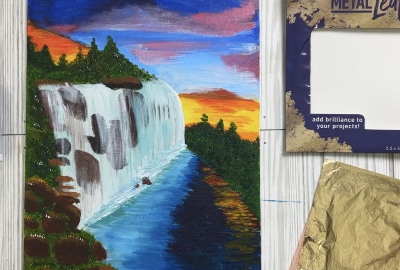 Acrylic Painting Process
