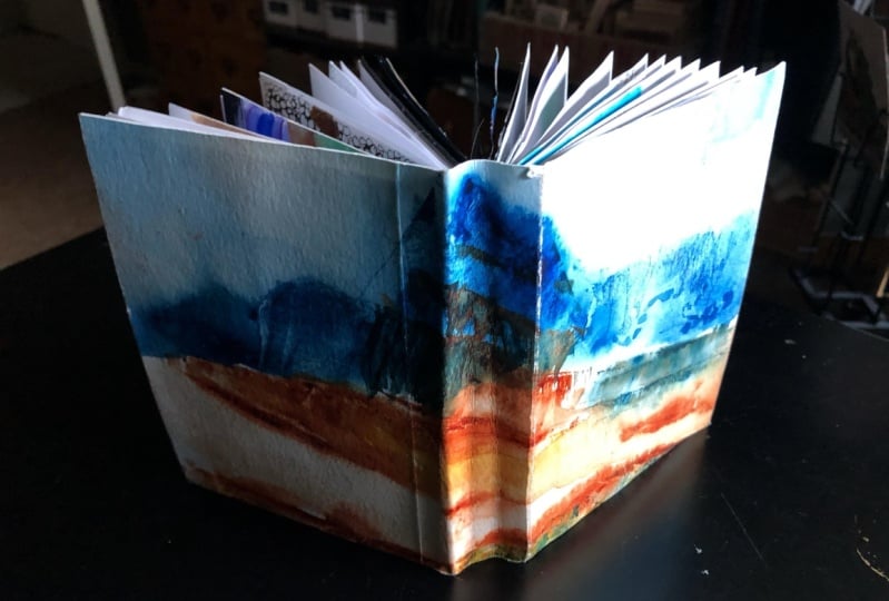 Mixed Media Collage Sketchbook