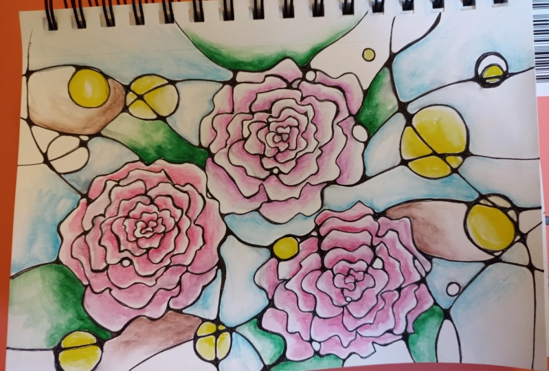 Neuroart rose
