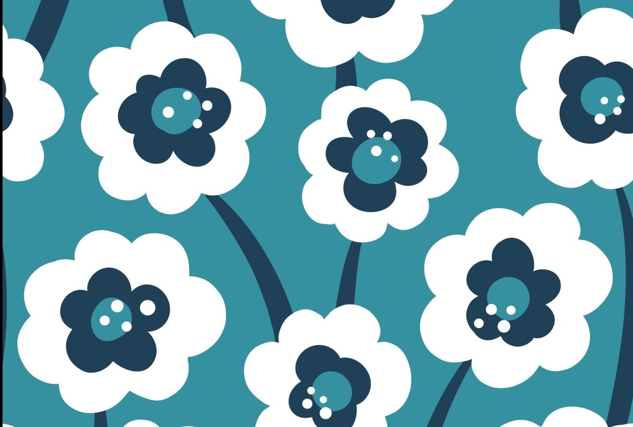 Floral Patterns - 7 day challenge - student project