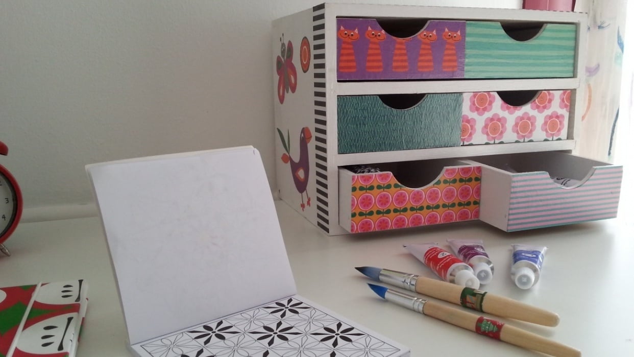 Little Box with Little Drawers - student project